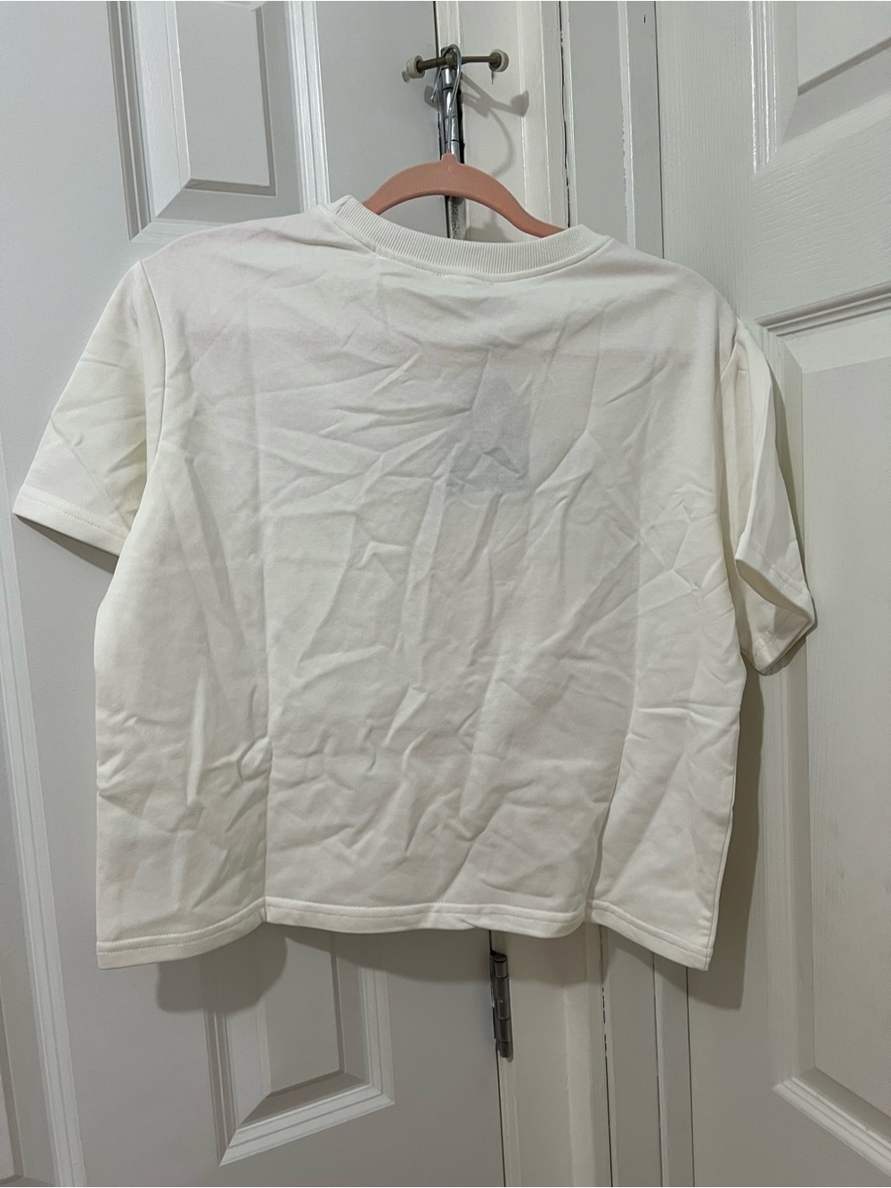 Main Strip White Ribbed Sweater Top - Picture 3 of 5